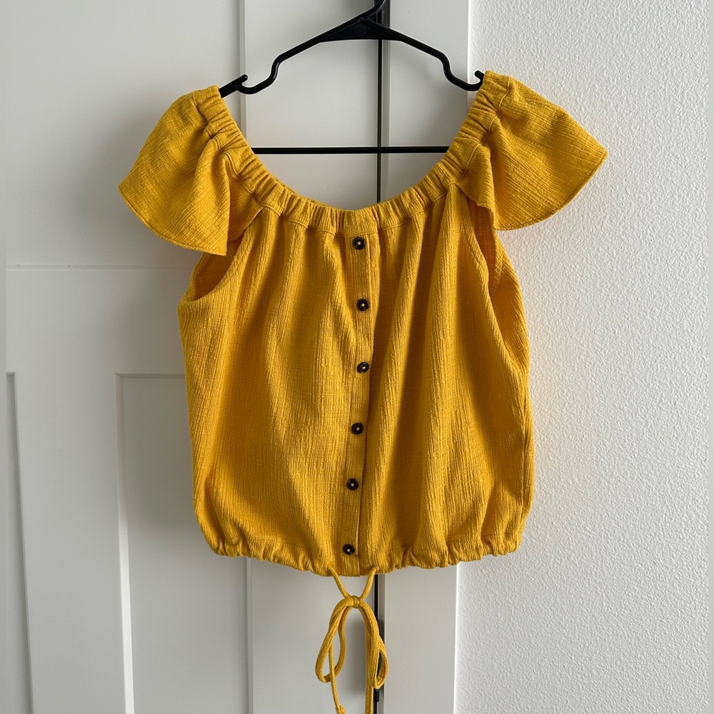 Madewell off the shoulder top